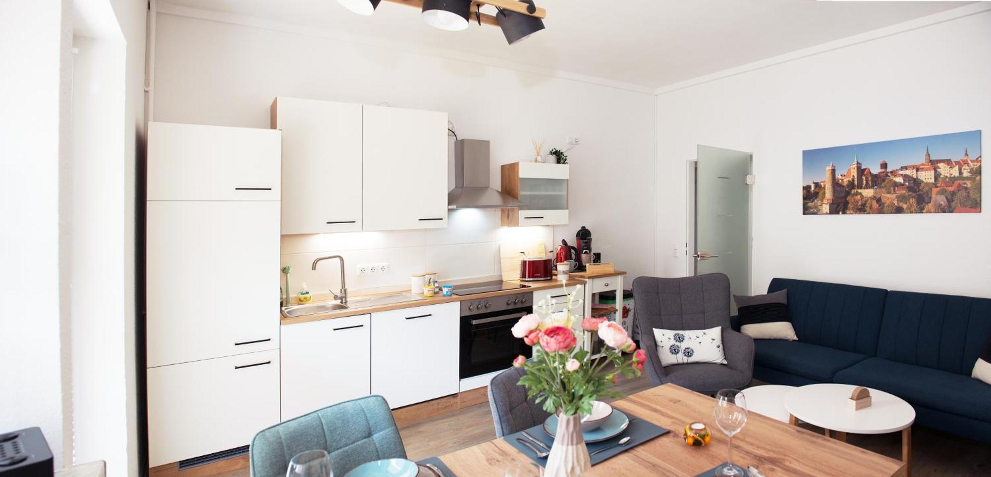 Savor Appartement 5 Personen 2 Schlafzimmer Babybett Netflix Balkon Zentrum Bautzen Exterior photo