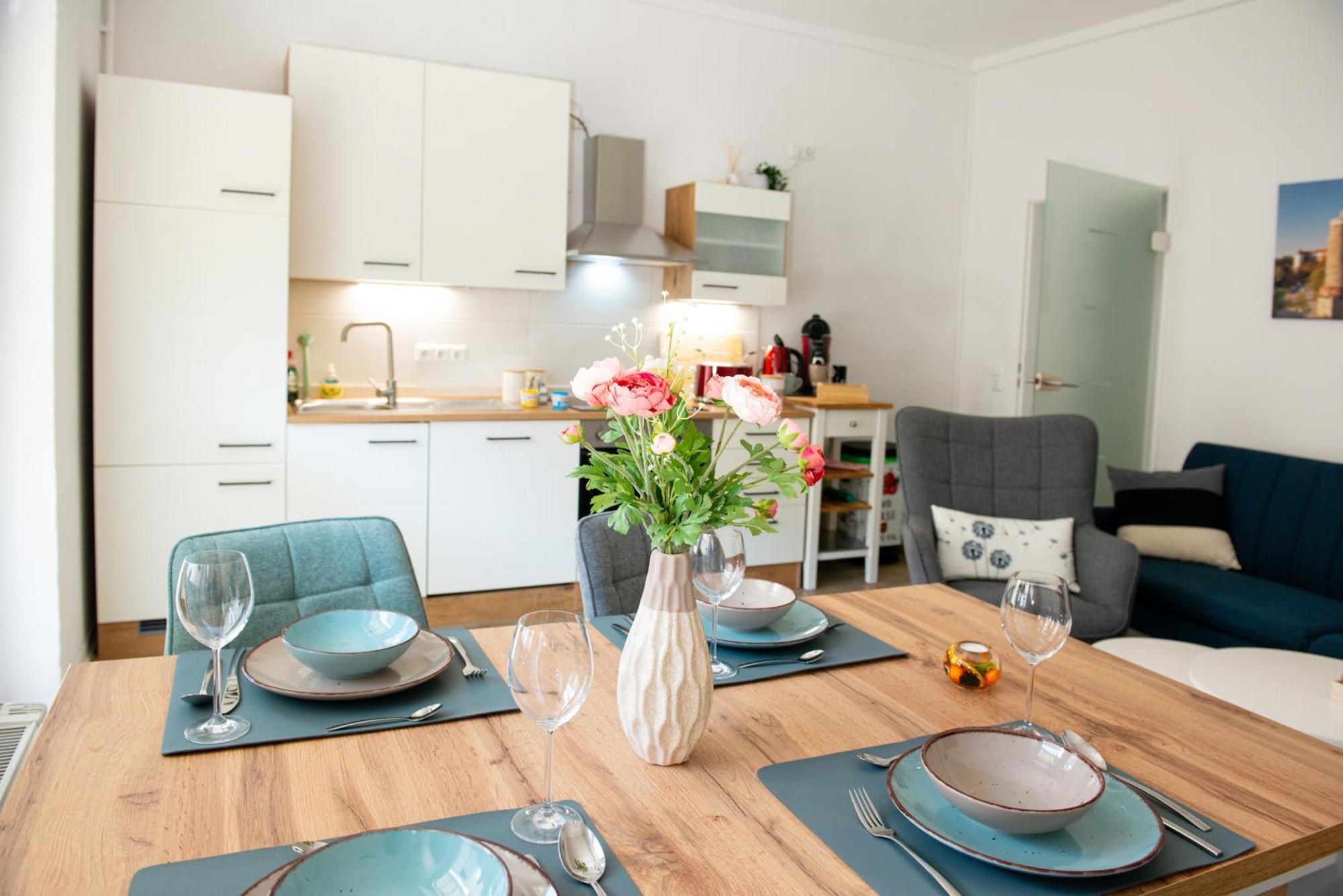 Savor Appartement 5 Personen 2 Schlafzimmer Babybett Netflix Balkon Zentrum Bautzen Exterior photo