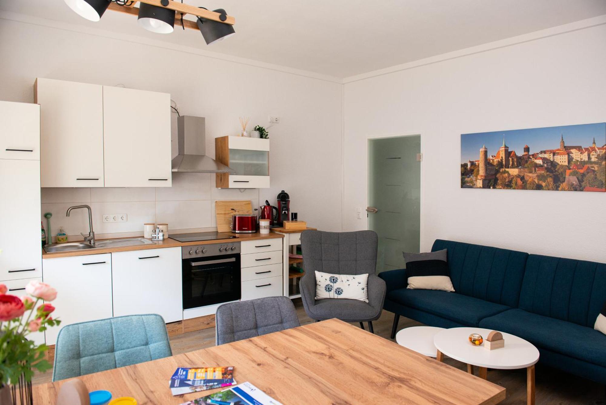 Savor Appartement 5 Personen 2 Schlafzimmer Babybett Netflix Balkon Zentrum Bautzen Exterior photo