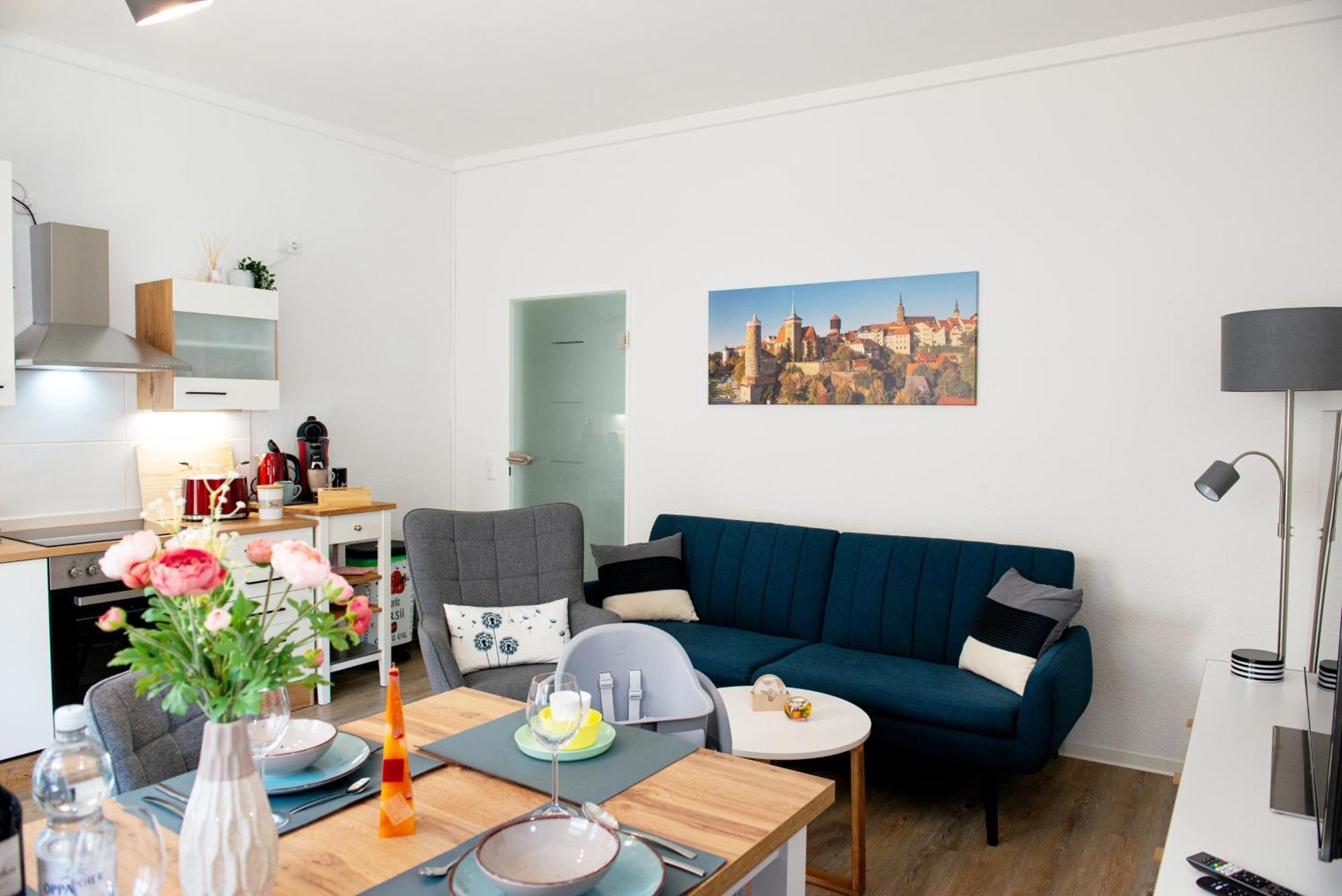 Savor Appartement 5 Personen 2 Schlafzimmer Babybett Netflix Balkon Zentrum Bautzen Exterior photo
